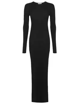 Платье трикотажное SAINT LAURENT