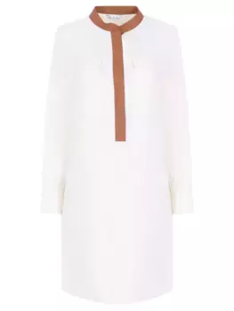Платье-туника льняное