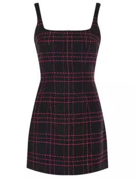 Платье твидовое