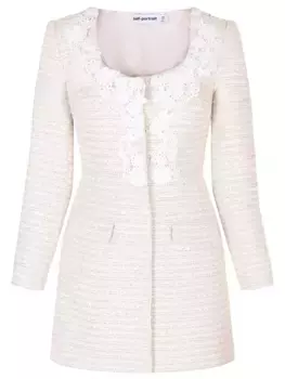 Платье твидовое