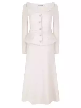 Платье твидовое