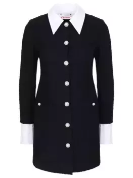 Платье твидовое