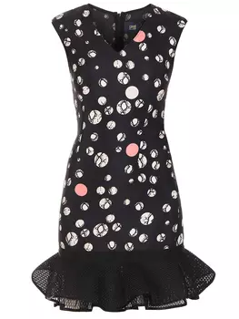 Платье в горох ROBERTO CAVALLI