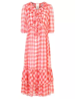 Платье в клетку MILVA-MI