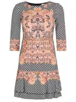 Платье в клетку PICCIONE.PICCIONE