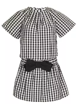 Платье в клетку RED VALENTINO