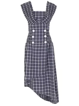 Платье в клетку THREE FLOOR