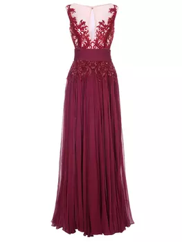 Платье вечернее шелковое