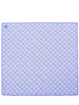 Платок-паше шелковый с принтом