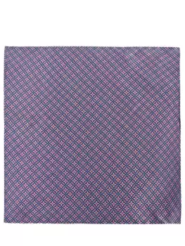 Платок-паше шелковый с принтом