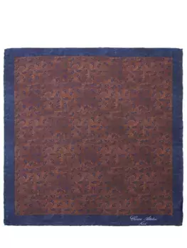 Платок-паше шелковый с принтом