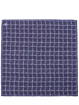 Платок-паше шелковый с принтом