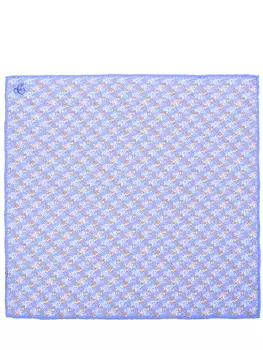 Платок-паше шелковый с принтом