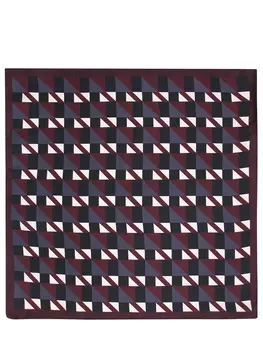 Платок-паше шелковый с принтом