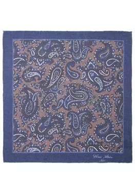 Платок-паше шерстяной с принтом