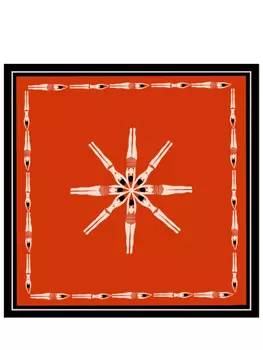 Платок Poolside шелковый BJANKA SILK