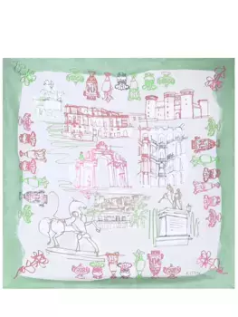 Платок шелковый