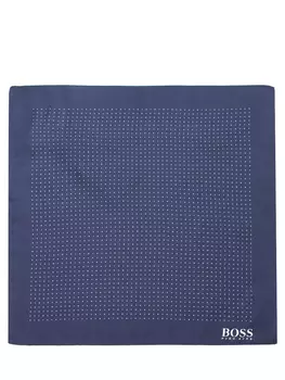 Платок шелковый с принтом