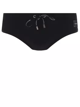 Плавки однотонные с логотипом