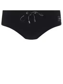 Плавки однотонные с логотипом