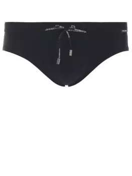 Плавки однотонные с логотипом