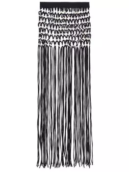 Плетеная юбка-сетка