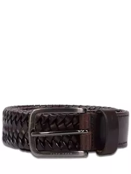 Плетеный ремень из кожи