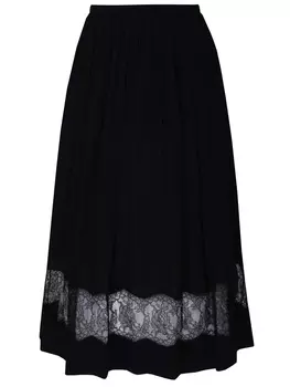 Плиссированная юбка-миди ROCHAS