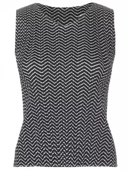 Плиссированный топ