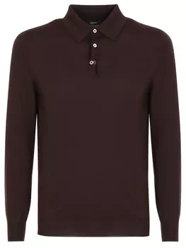 Поло базовое шерстяное