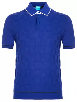 Поло фактурное хлопковое