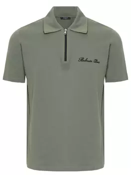 Поло хлопковое BALMAIN