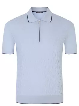 Поло хлопковое BERTOLO LUXURY MENSWEAR