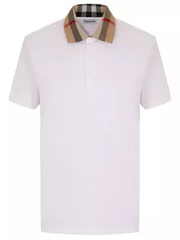 Поло хлопковое BURBERRY