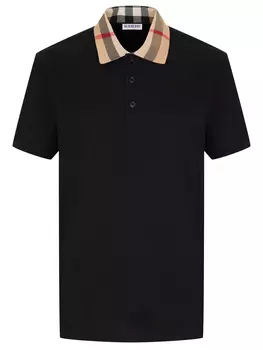 Поло хлопковое BURBERRY