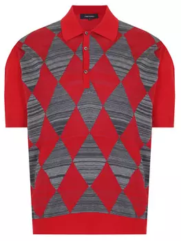 Поло хлопковое CORTIGIANI