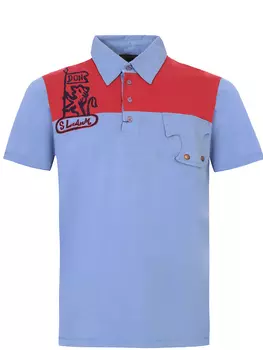 Поло хлопковое CUSTO BARCELONA