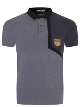 Поло хлопковое DIRK BIKKEMBERGS