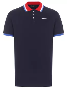 Поло хлопковое DSQUARED2