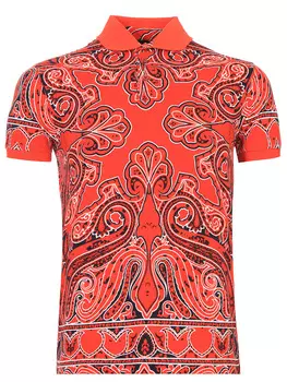 Поло хлопковое ETRO
