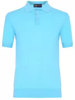 Поло хлопковое фактурное