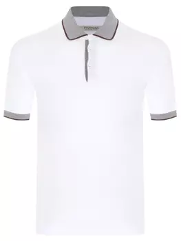 Поло хлопковое FIORONI CASHMERE