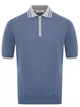 Поло хлопковое FIORONI CASHMERE