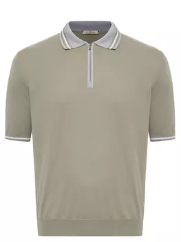 Поло хлопковое FIORONI CASHMERE