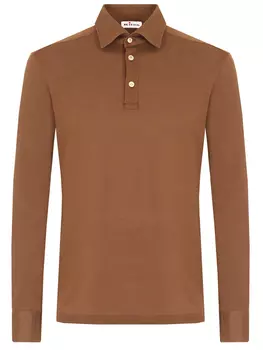 Поло хлопковое KITON