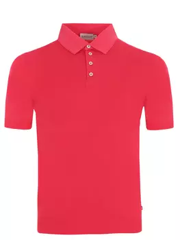 Поло хлопковое MONCLER