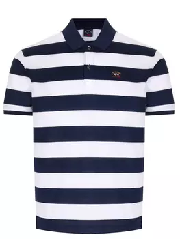 Поло хлопковое PAUL & SHARK