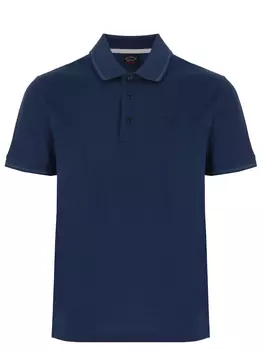 Поло хлопковое PAUL & SHARK