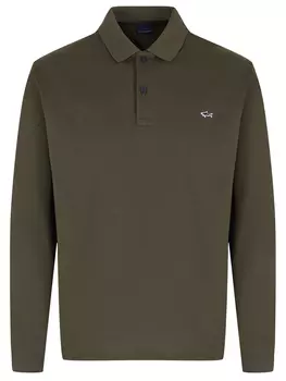 Поло хлопковое PAUL & SHARK