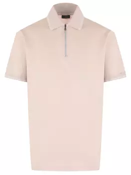 Поло хлопковое PAUL & SHARK